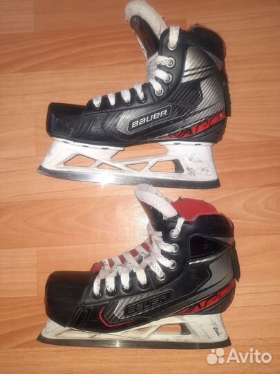 Хоккейные вратарские коньки bauer