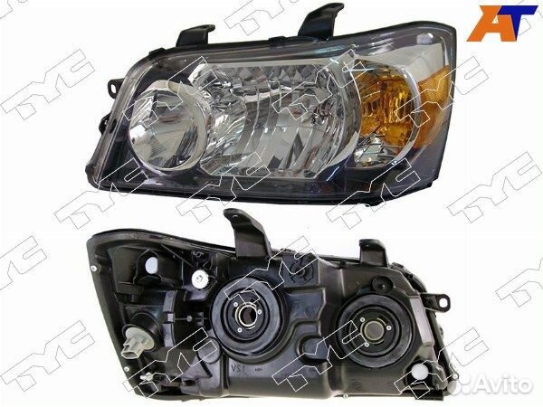 Фара toyota highlander
