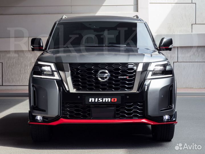 Рестайлинг Nissan Patrol y62 nismo 2020 W4910