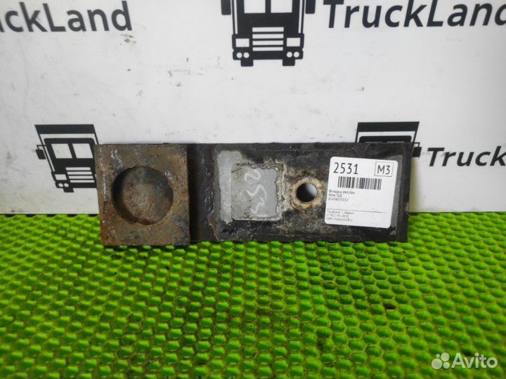 Вкладыш рессоры Man Tgx