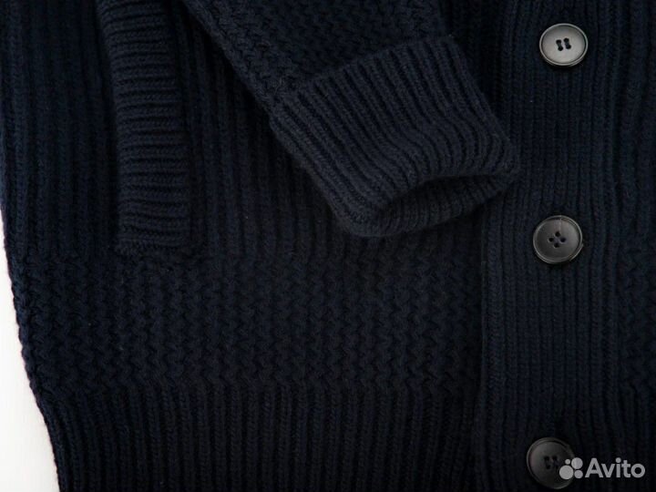 Кардиган синий мужской