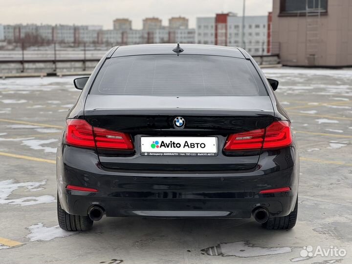 BMW 5 серия 2.0 AT, 2018, 148 000 км