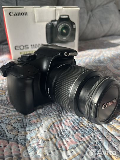 Зеркальный фотоаппарат canon eos 1100d