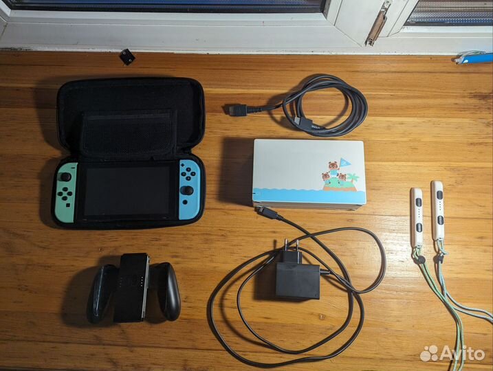 Nintendo switch animal crossing edition