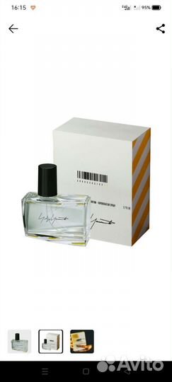 Yohji Yamamoto Парф вода Unravel 07/14 новая