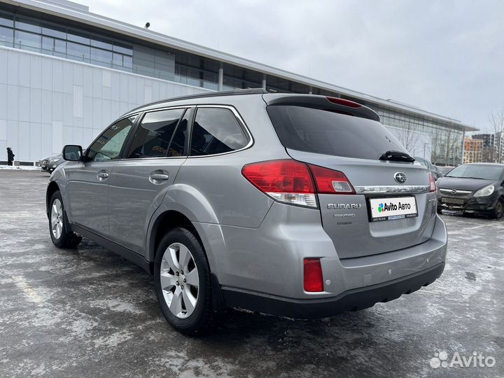 Subaru Outback 2.5 CVT, 2011, 163 000 км