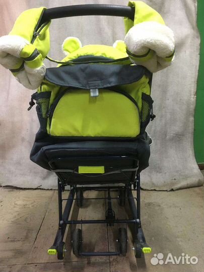 Санки коляска ника