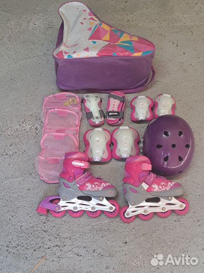 Детские ролики и защита