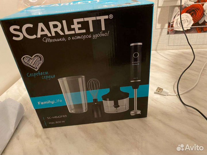 Блендер погружной, Scarlett