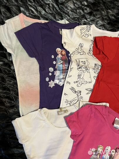 Большой пакет одежды для девочки