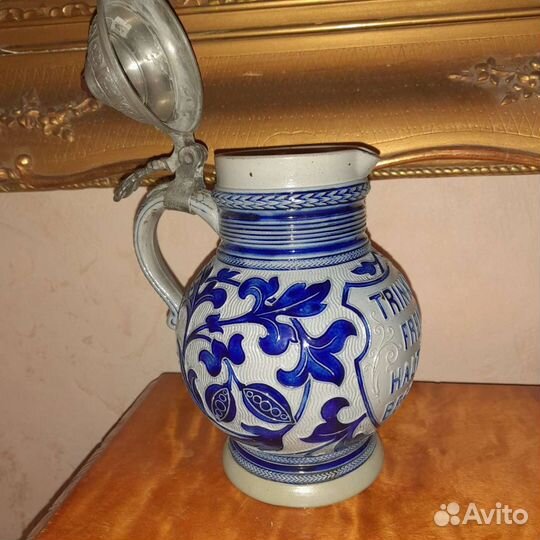 Кувшин пивной начало 20 века клеймо