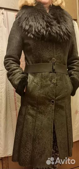 Дубленка натуральная женская 46 48