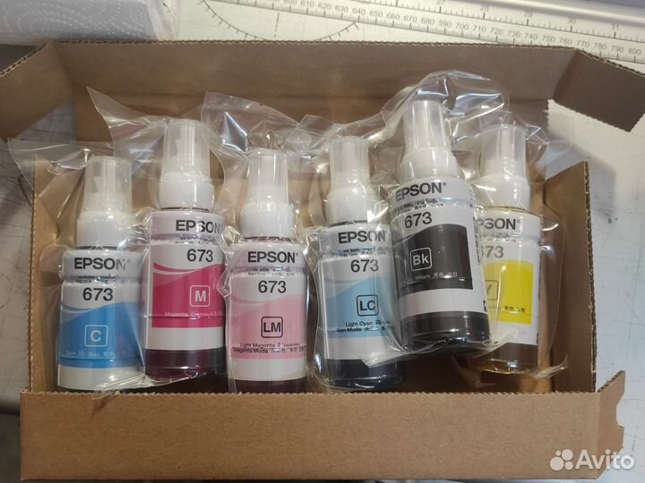 Краска для принтера epson оригинал. L1800, L805