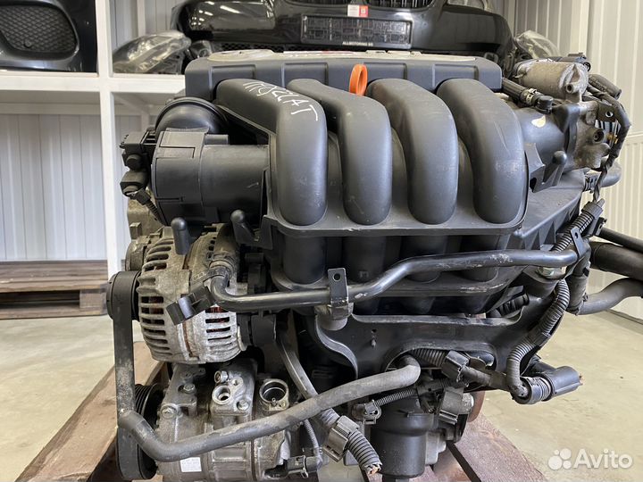 Двигатель 2.0 fsi BVY в сборе с навесным