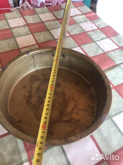 Латунный ковш сойтейник