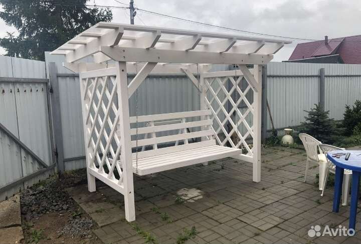 Пергола деревянная