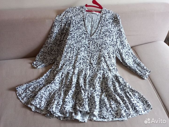 Zara Платье р 40 42 xs s