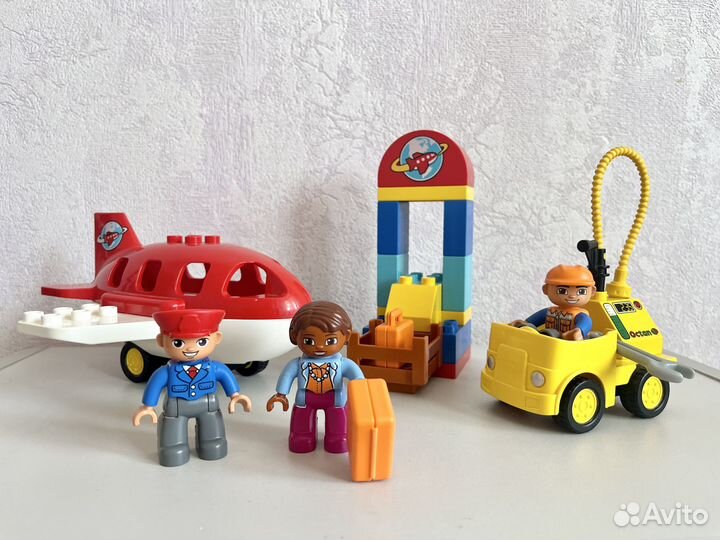 Лего Дупло 10590 + 5595 Аэропорт