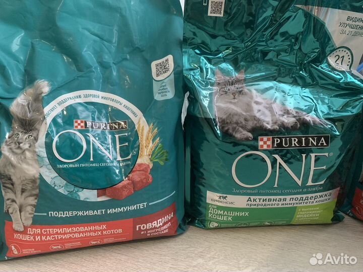 Корм purina в ассортименте