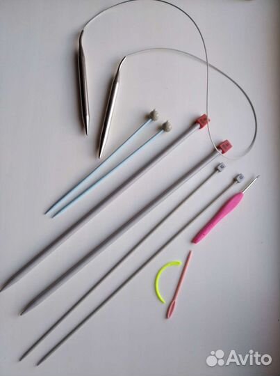 Спицы для вязания,иглы,крючок для вязания