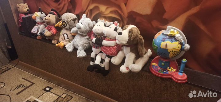 Детские мягкие поющие игрушки