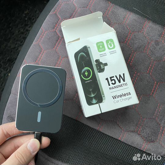 Беспроводная зарядка держатель для автомобиля