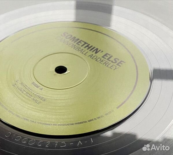 Виниловая пластинка cannonball adderley - somethin
