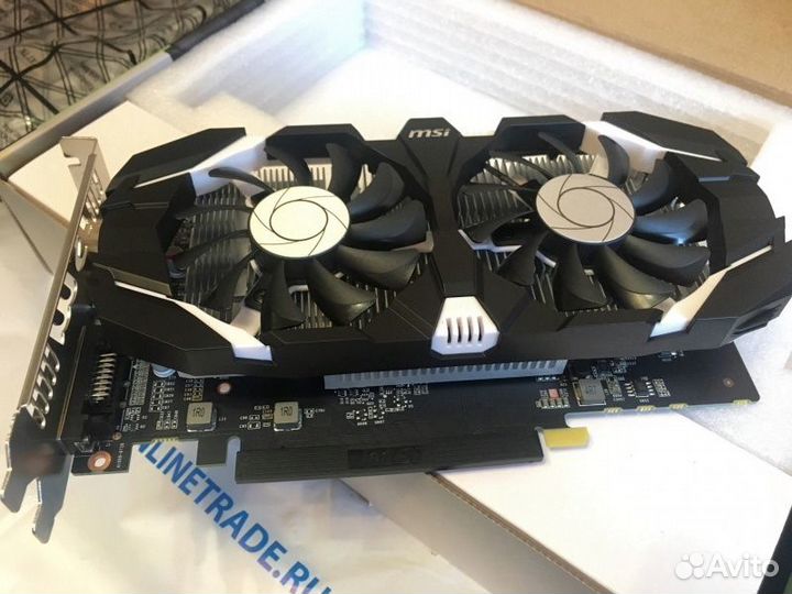Видеокарта MSI nvidia GeForce GTX 1050TI