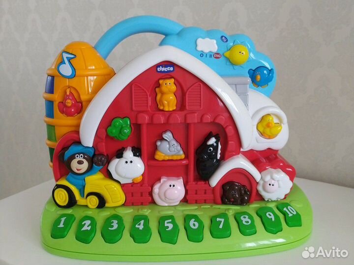 Развивающий домик Chicco (говорящая ферма)