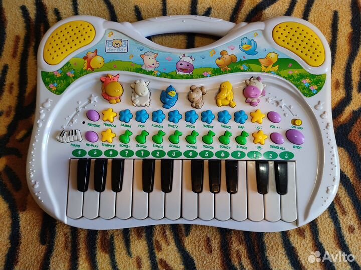 Детский синтезатор пианино