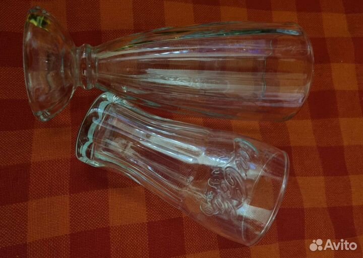 Стакан Coca-Cola Макдональдса и Пивные бокалы