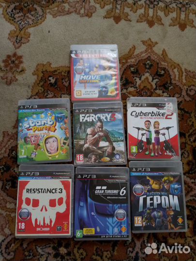 Набор дисков для ps3