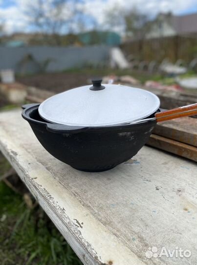 Казан чугуный