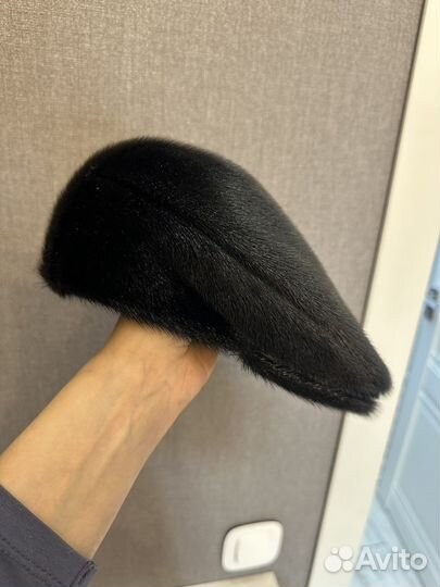 Меховая мужская кепка