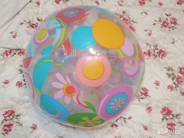 Мяч для плавания надувной