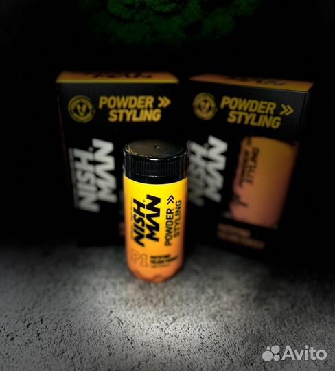 Пудра для волос nishman volume powder P1