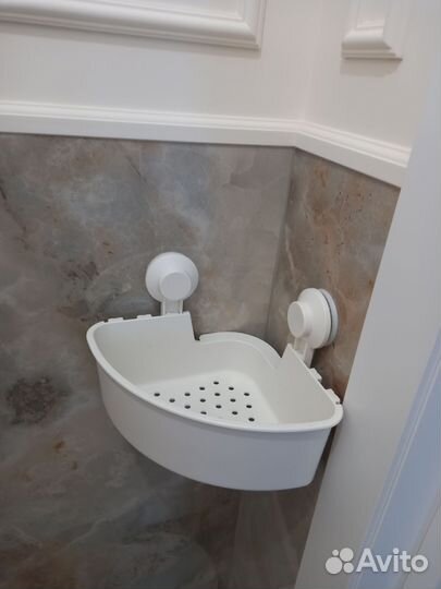 Угловая полочка IKEA в ванную