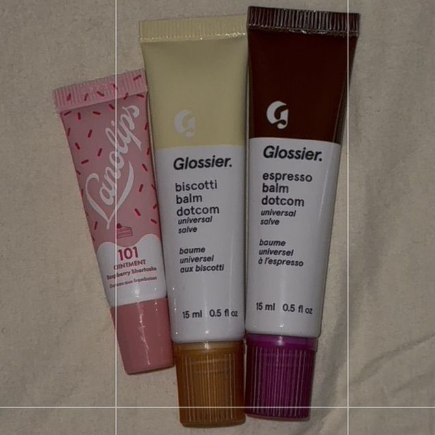 Glossier Balm Dotcom Biscotti и Espresso 2 шт
