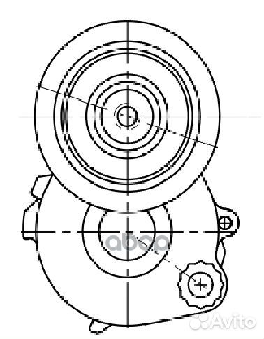 Ролик приводного ремня для а/м камаз 5490/Axor