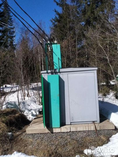 Установка опор лэп, электромонтаж