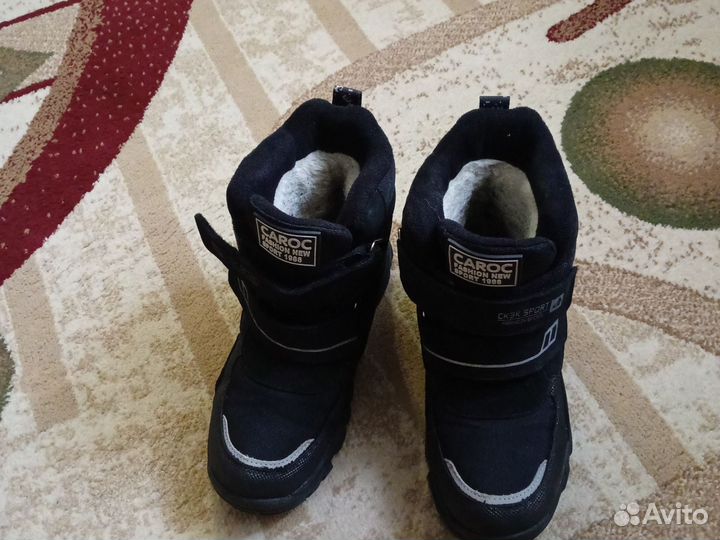 Ботинки зимние для мальчика 37