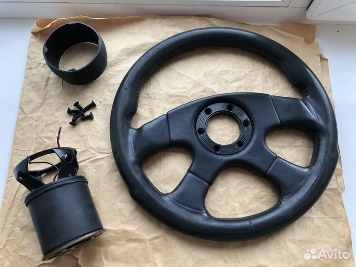 Спортивный руль Taizo Corse с переходником на Ваз