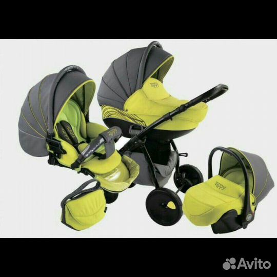 Коляска zippy tutis 3 в 1