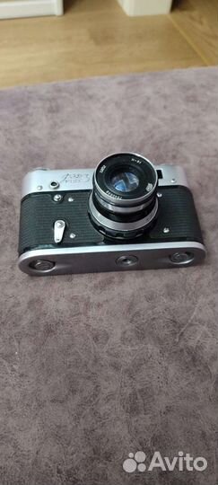 Пленочный фотоаппарат фед3+ фотоэкспанометр