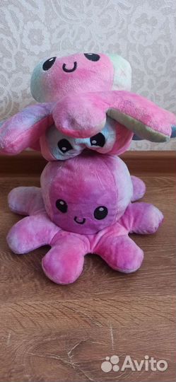 Мягкая игрушка осьминог антистресс