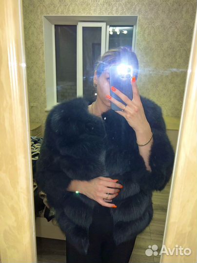 Шуба пессцовая норка мутон