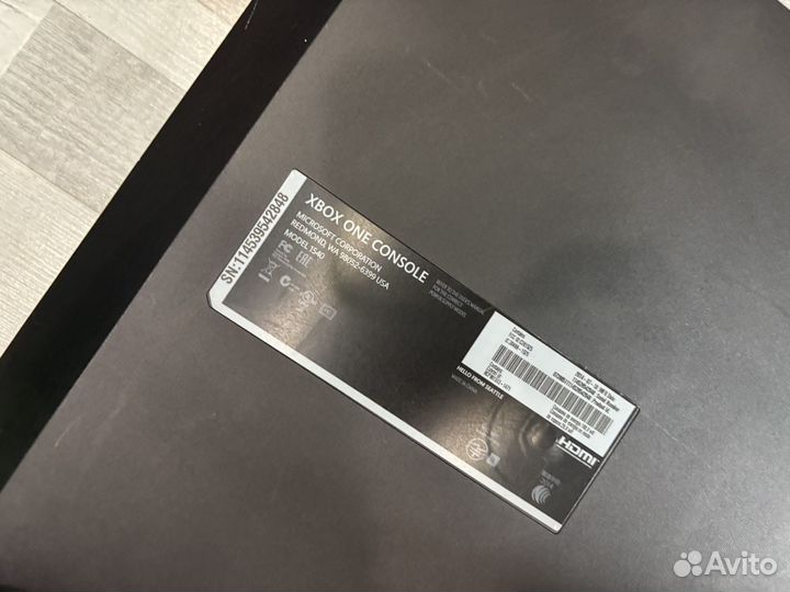 Xbox one + блок питания