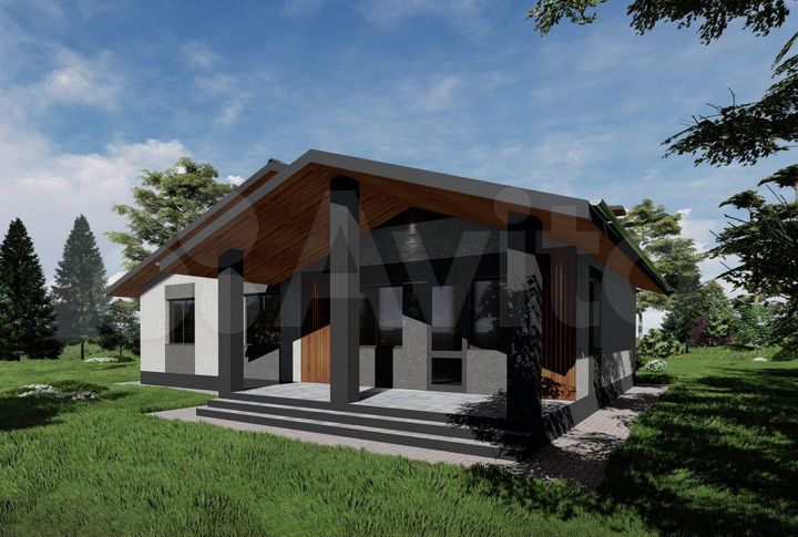 Дом 145 м² на участке 13 сот.