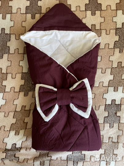 Конверт на выписку, одеялко