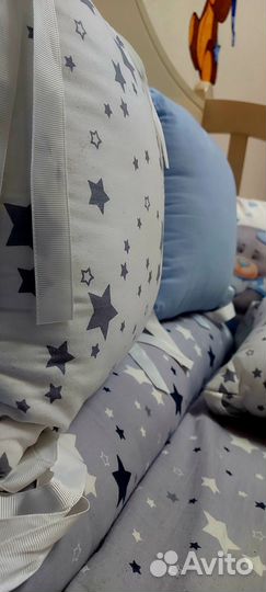 Бортики в детскую кроватку